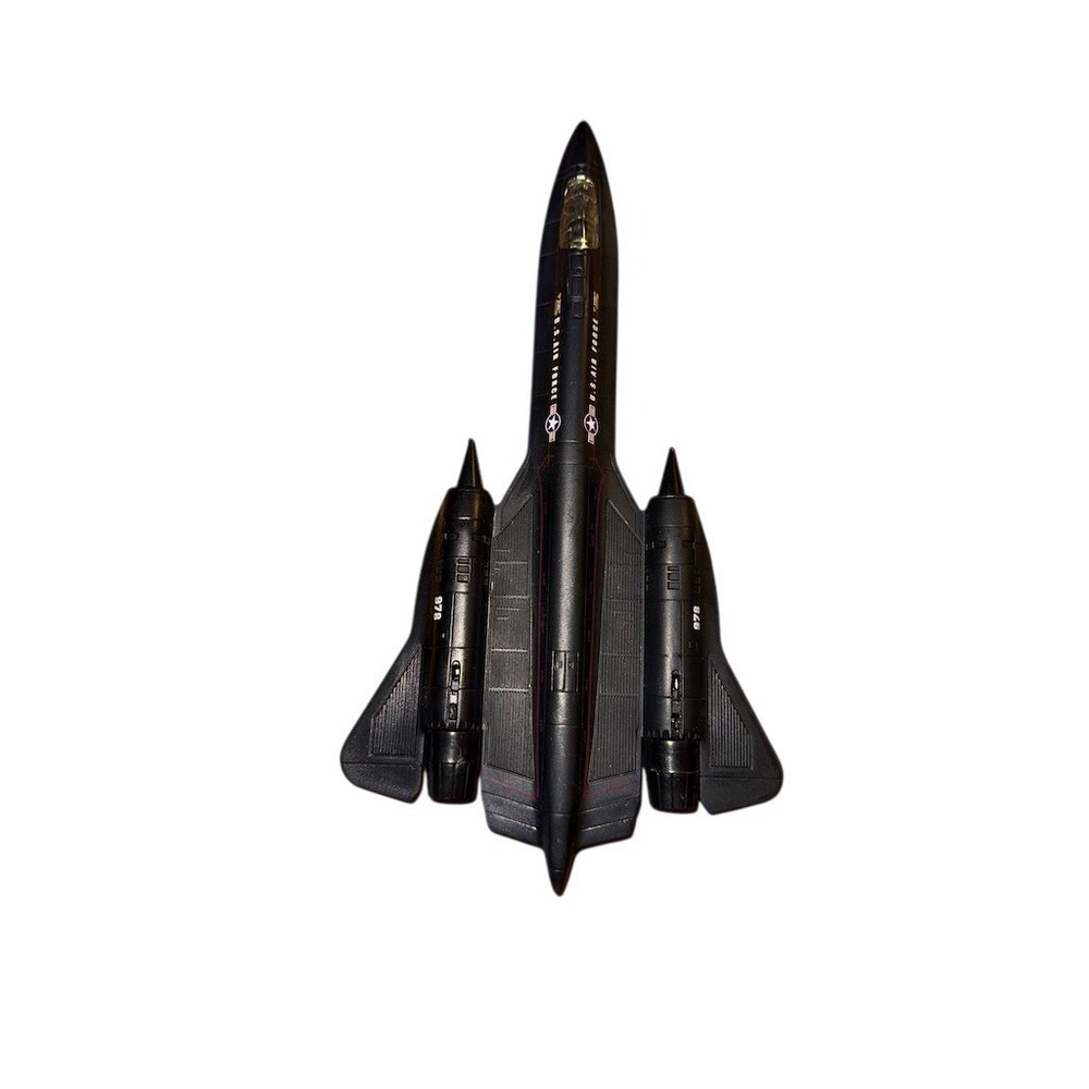 Lockheed SR-71 Blackbird U.S. Air‎ Force Diecast Model Jet Plane Black
